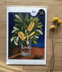 Banksia Still Life Limited Edition Print